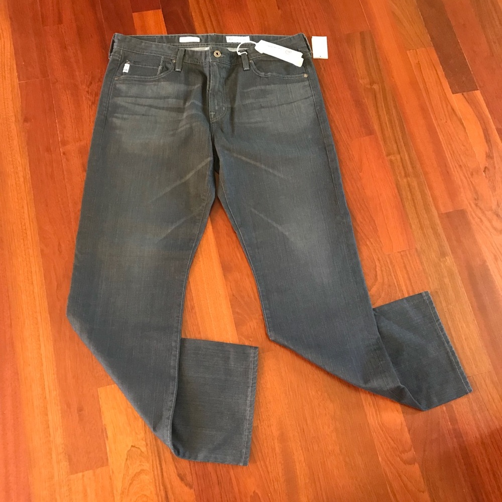 AG Travis Matthew grey denim jeans 38